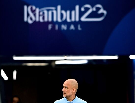 Turkey Soccer Champions League Manchester City Training