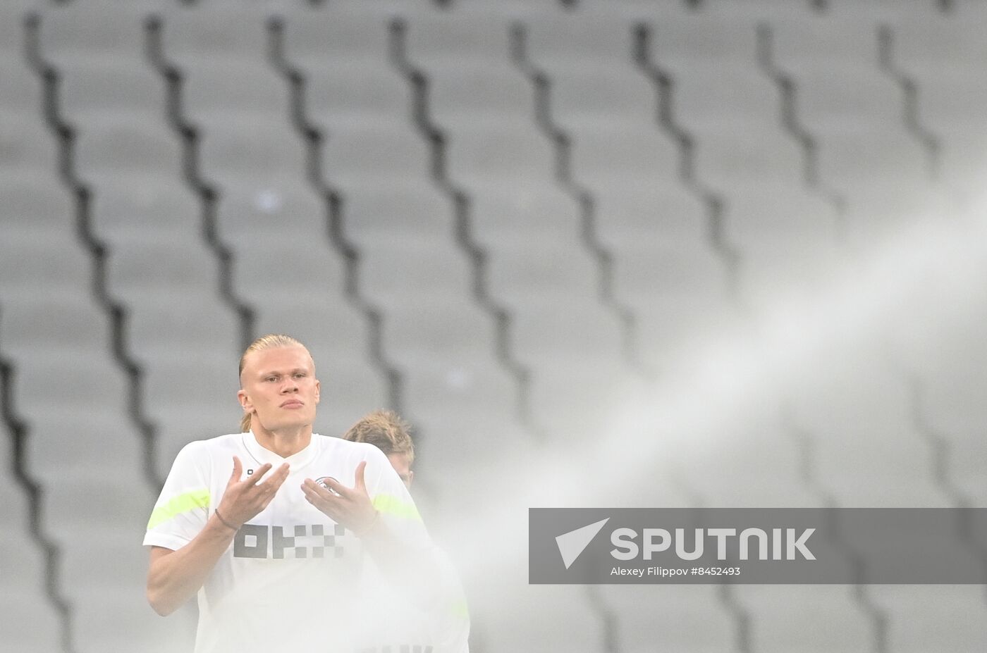 Turkey Soccer Champions League Manchester City Training