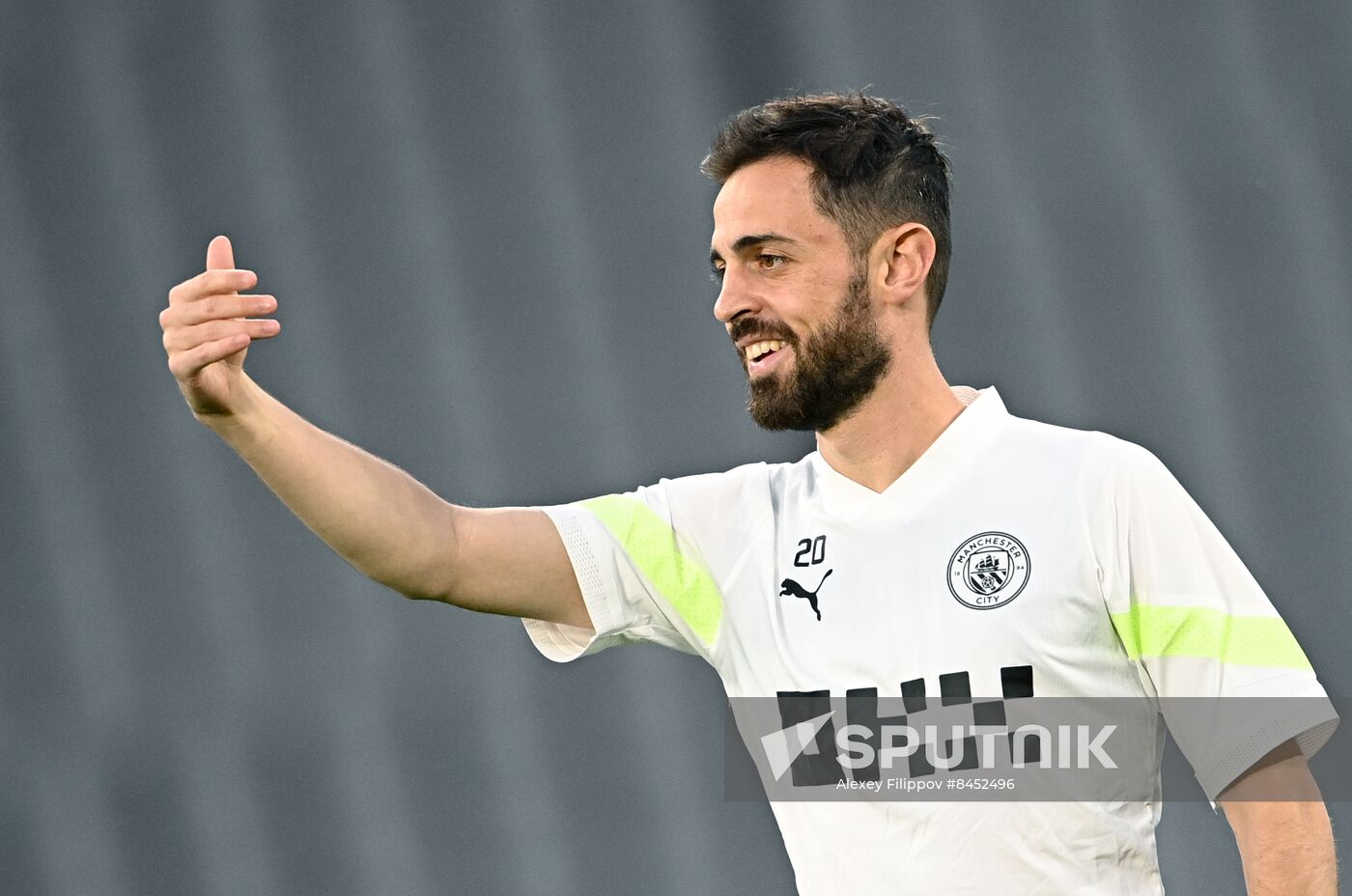 Turkey Soccer Champions League Manchester City Training