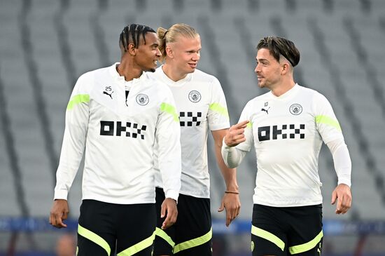 Turkey Soccer Champions League Manchester City Training