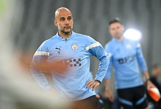 Turkey Soccer Champions League Manchester City Training