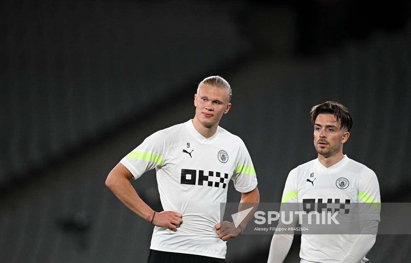 Turkey Soccer Champions League Manchester City Training