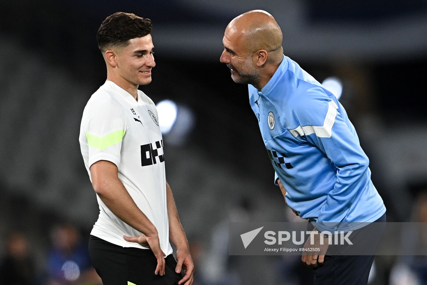 Turkey Soccer Champions League Manchester City Training