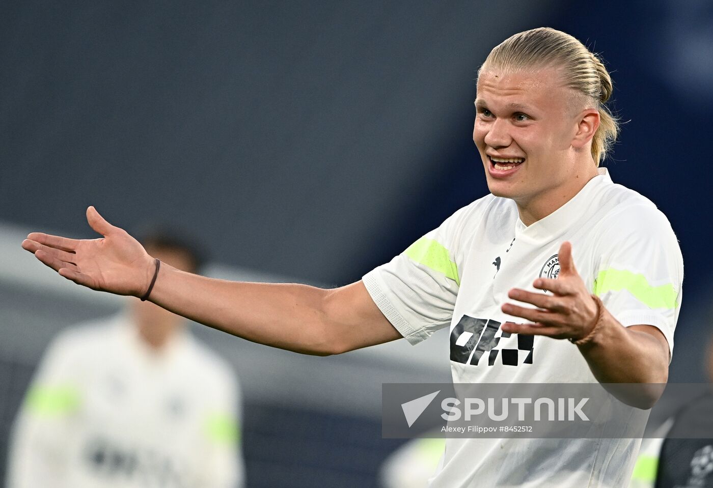 Turkey Soccer Champions League Manchester City Training