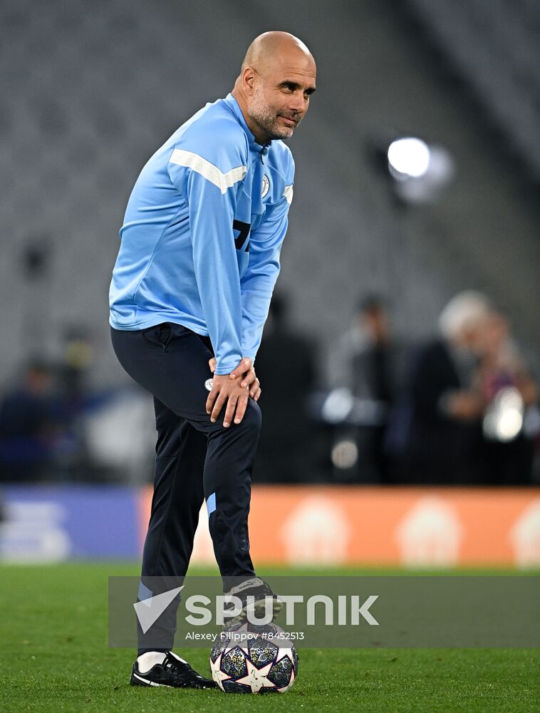 Turkey Soccer Champions League Manchester City Training