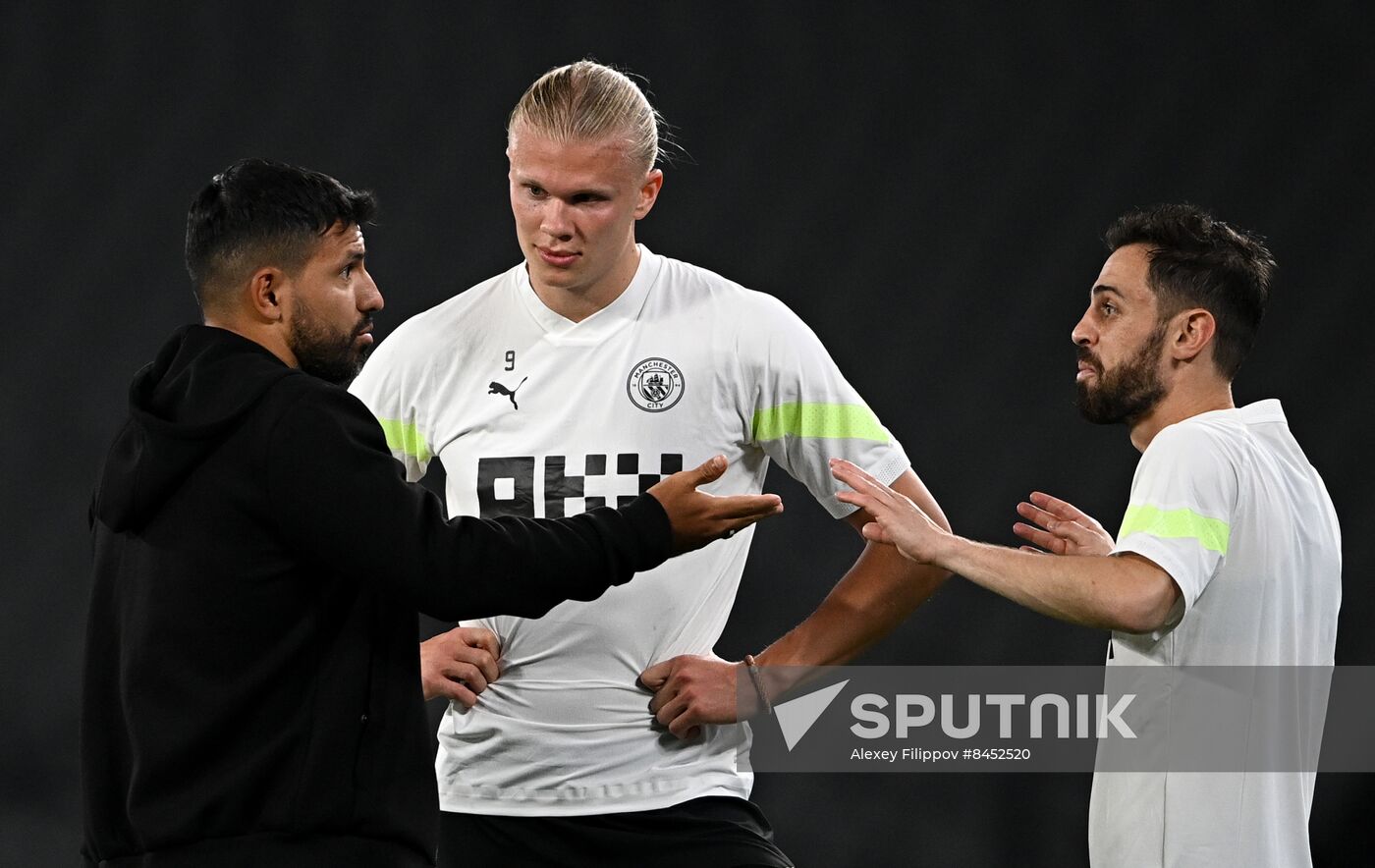 Turkey Soccer Champions League Manchester City Training