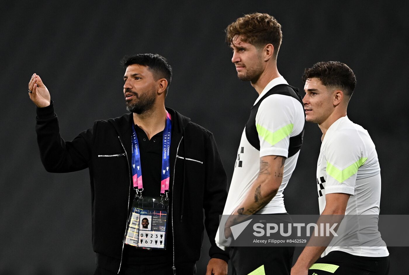 Turkey Soccer Champions League Manchester City Training