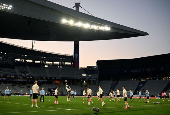 Turkey Soccer Champions League Manchester City Training