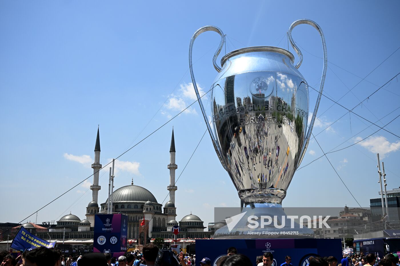Turkey Soccer Champions League Manchester City - Inter Preview
