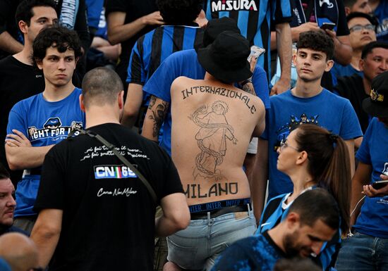 Turkey Soccer Champions League Manchester City - Inter