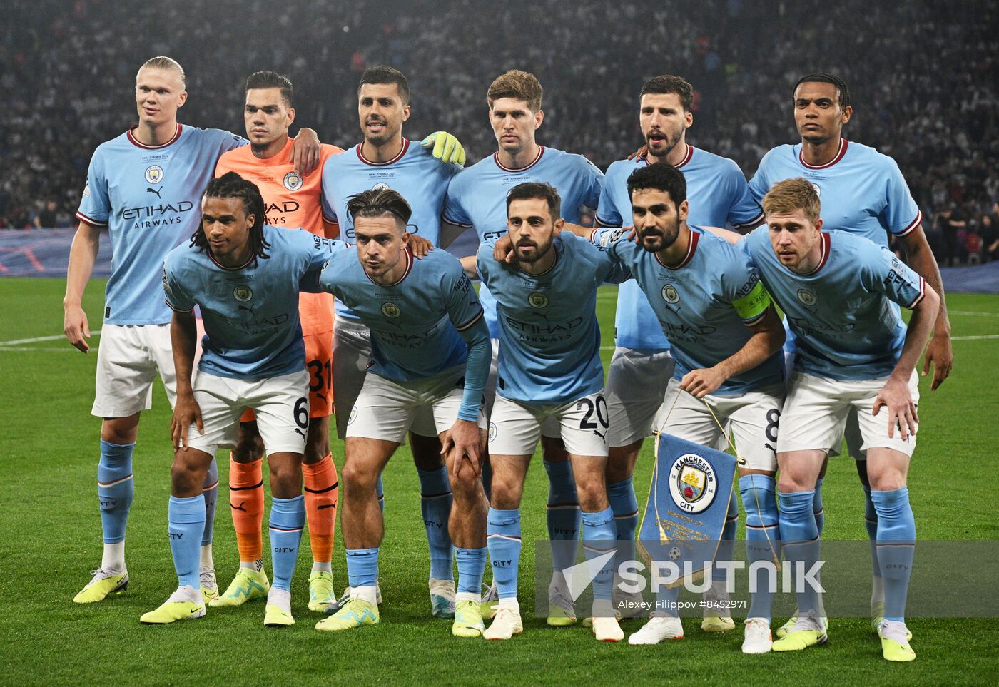 Turkey Soccer Champions League Manchester City - Inter