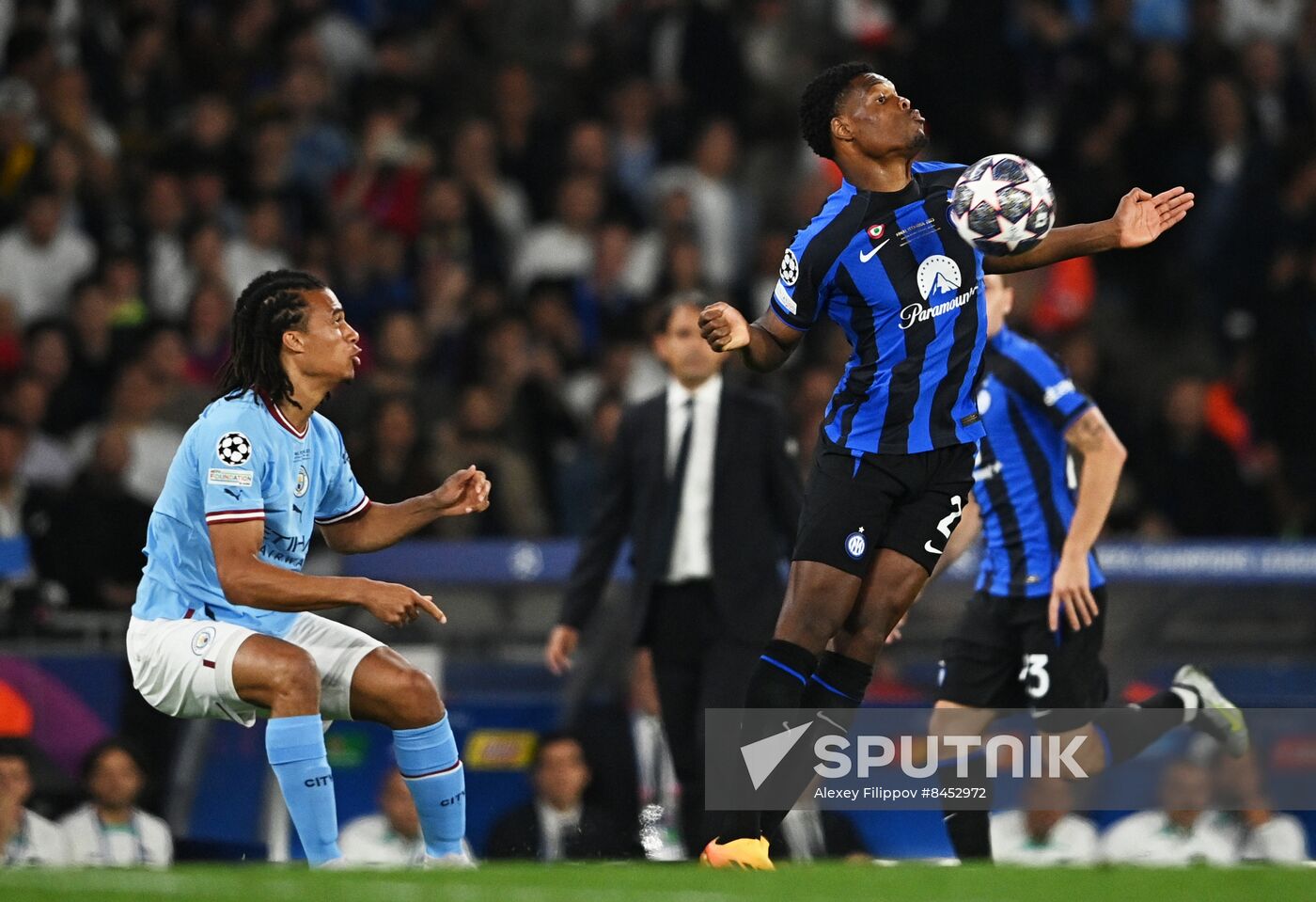 Turkey Soccer Champions League Manchester City - Inter