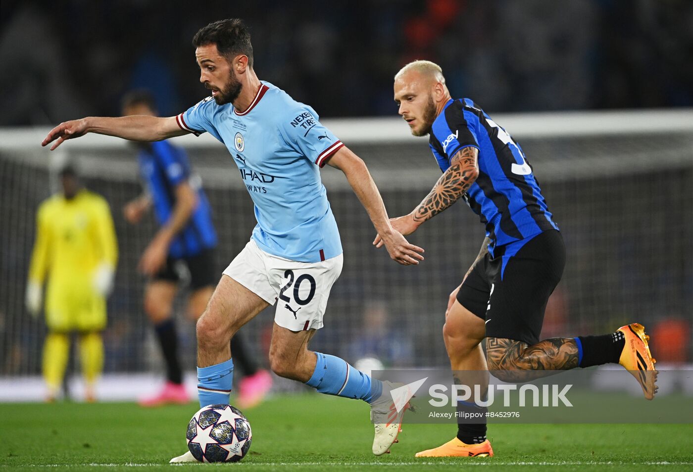 Turkey Soccer Champions League Manchester City - Inter