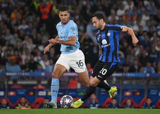 Turkey Soccer Champions League Manchester City - Inter