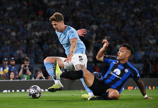 Turkey Soccer Champions League Manchester City - Inter