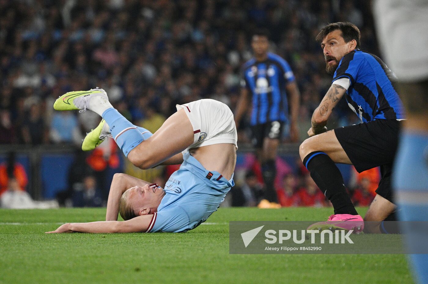 Turkey Soccer Champions League Manchester City - Inter