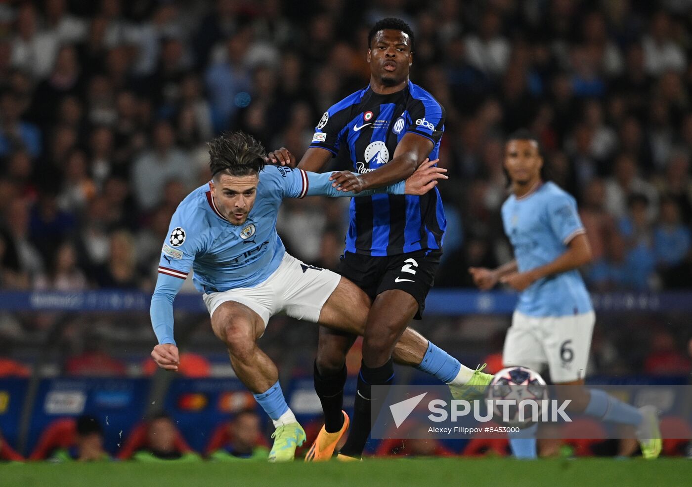 Turkey Soccer Champions League Manchester City - Inter