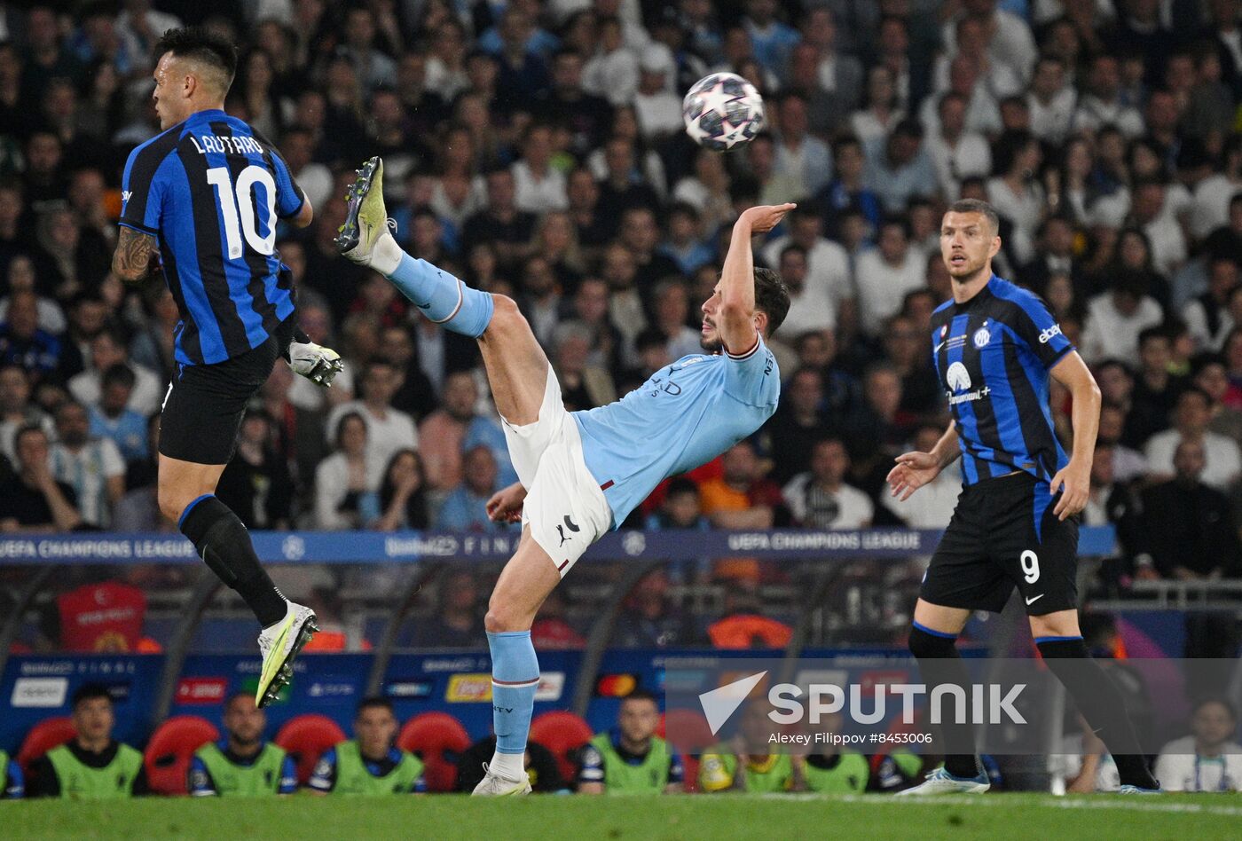 Turkey Soccer Champions League Manchester City - Inter