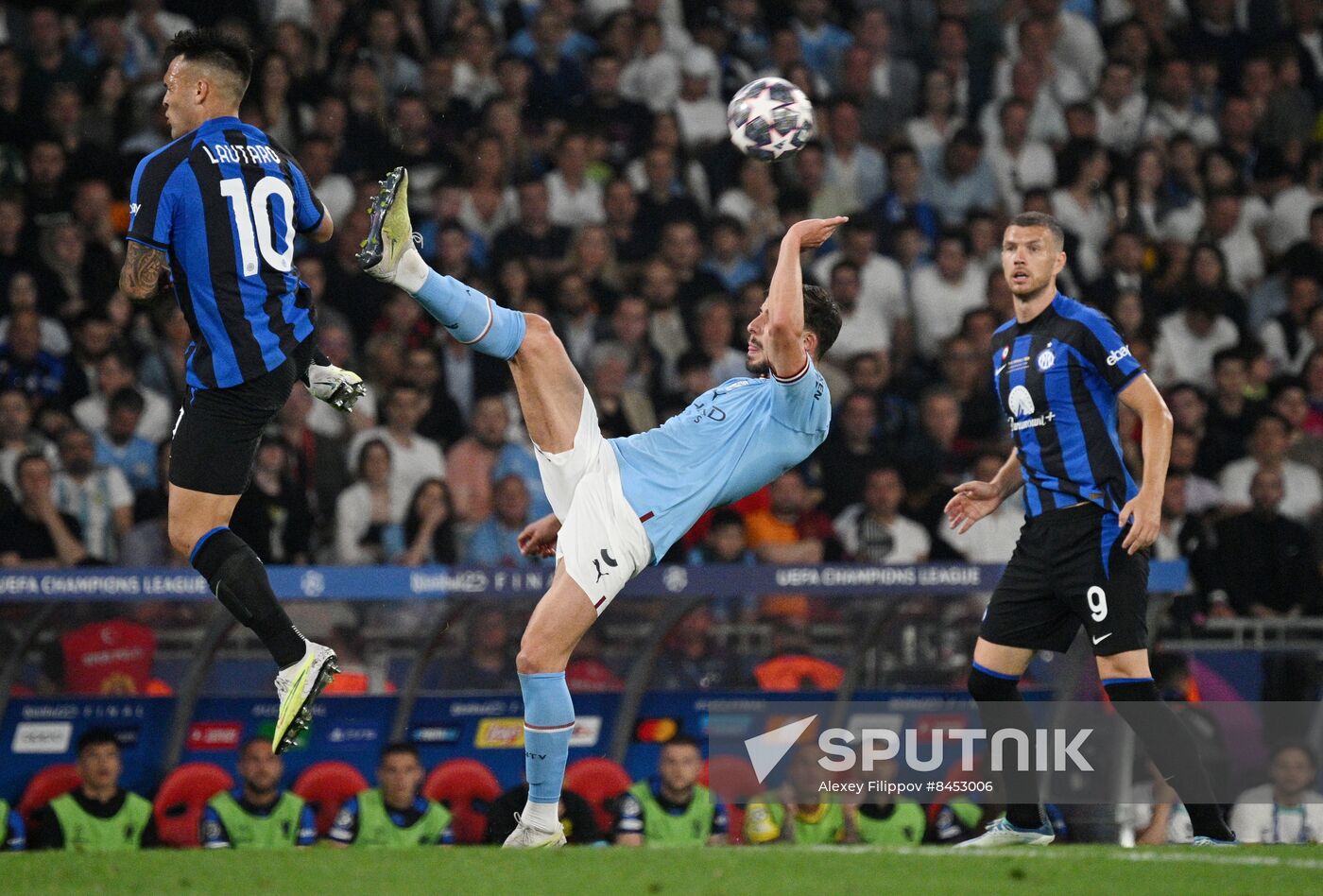Turkey Soccer Champions League Manchester City - Inter