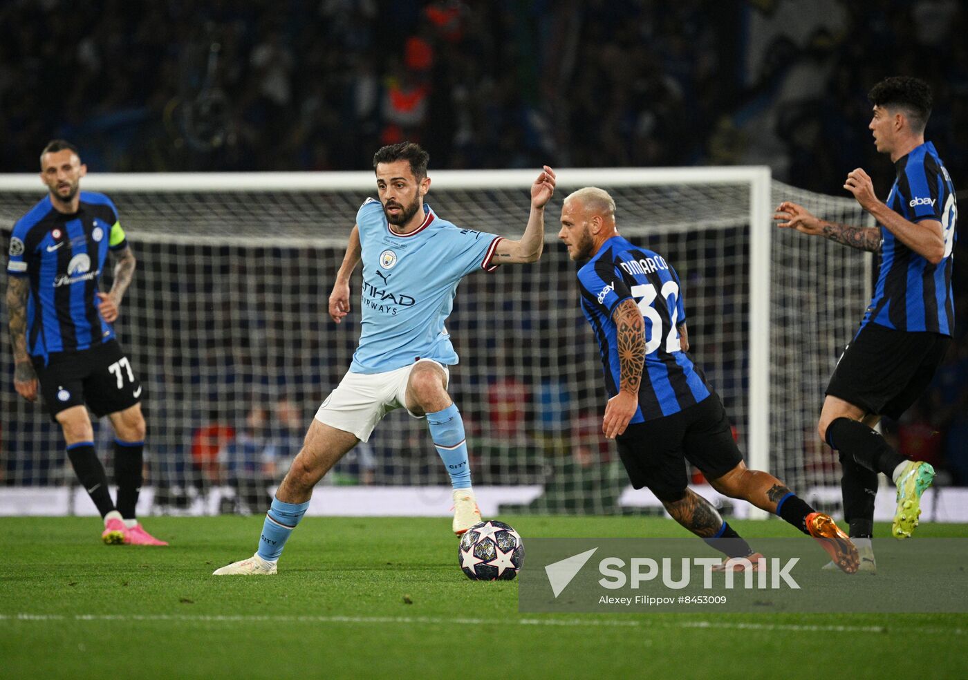 Turkey Soccer Champions League Manchester City - Inter