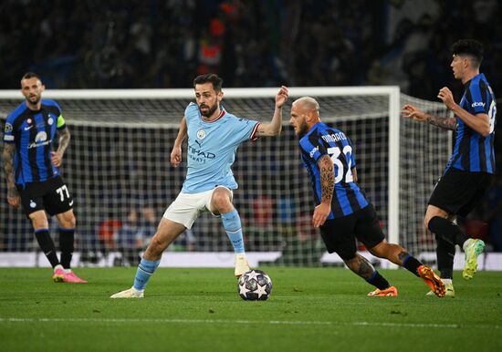 Turkey Soccer Champions League Manchester City - Inter