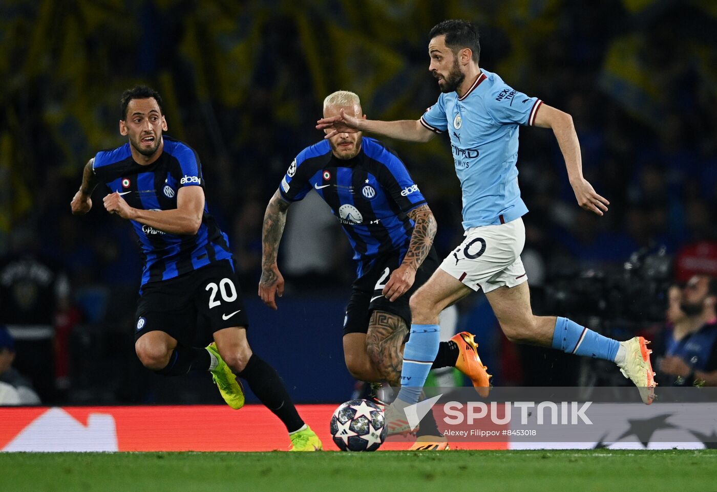 Turkey Soccer Champions League Manchester City - Inter