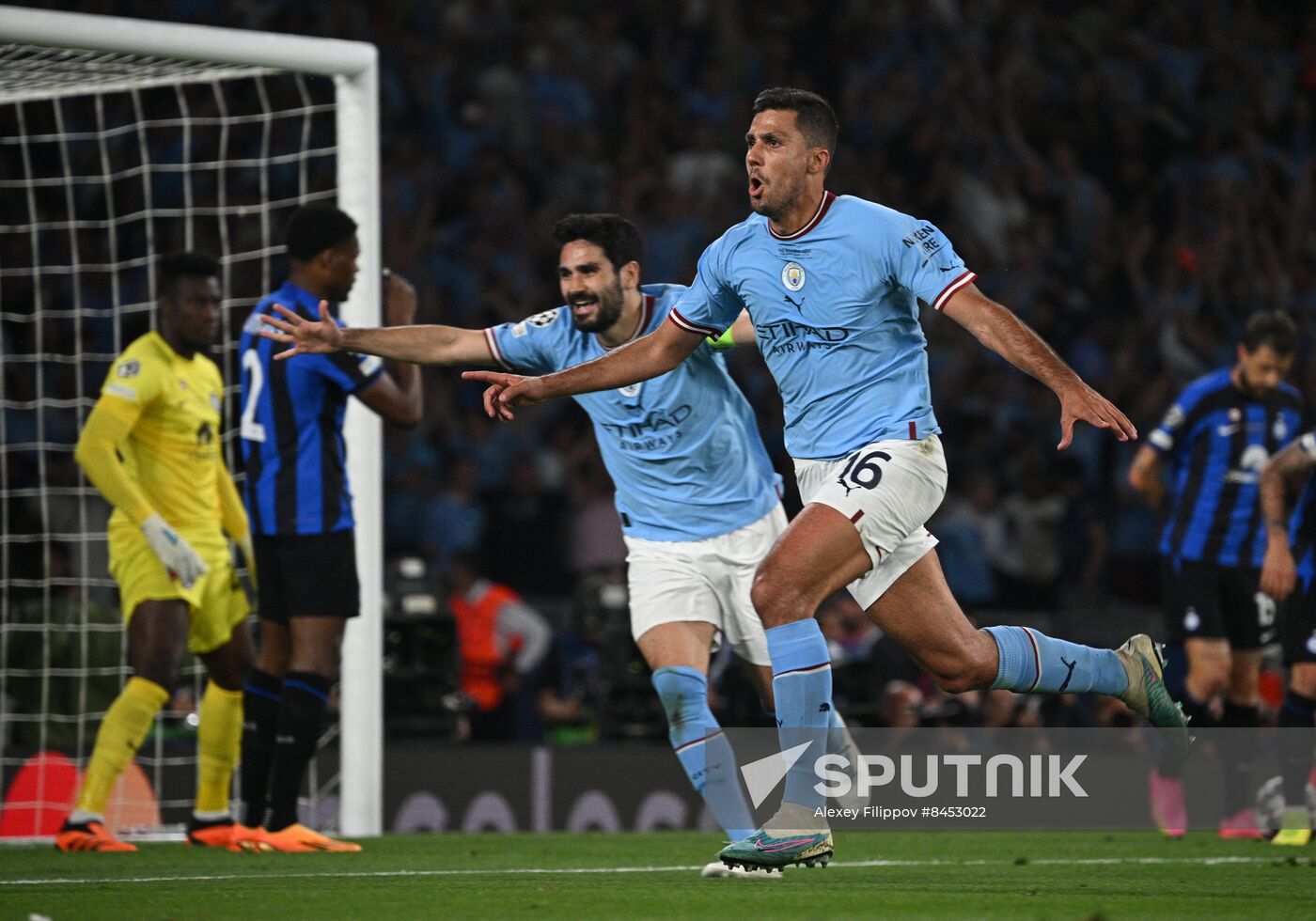 Turkey Soccer Champions League Manchester City - Inter