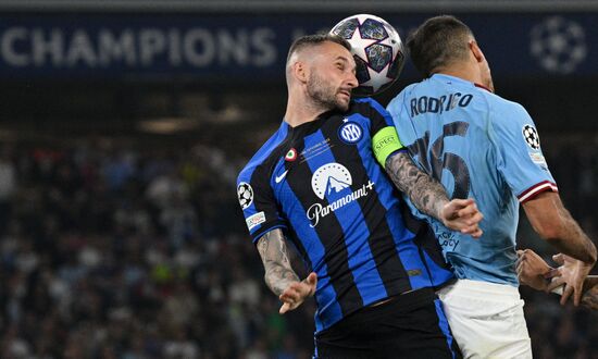 Turkey Soccer Champions League Manchester City - Inter