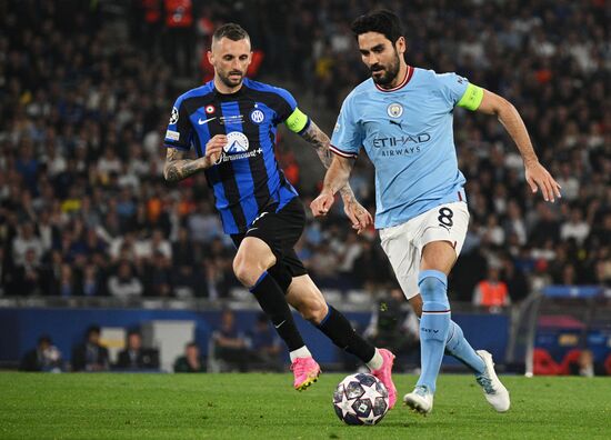 Turkey Soccer Champions League Manchester City - Inter