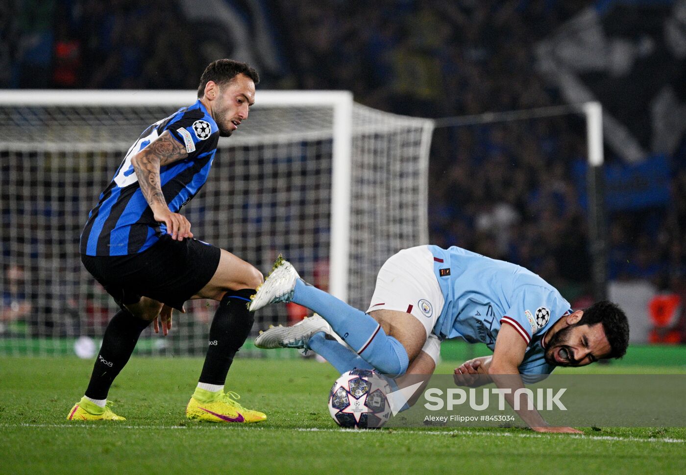 Turkey Soccer Champions League Manchester City - Inter