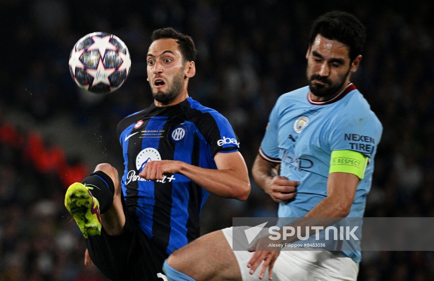 Turkey Soccer Champions League Manchester City - Inter