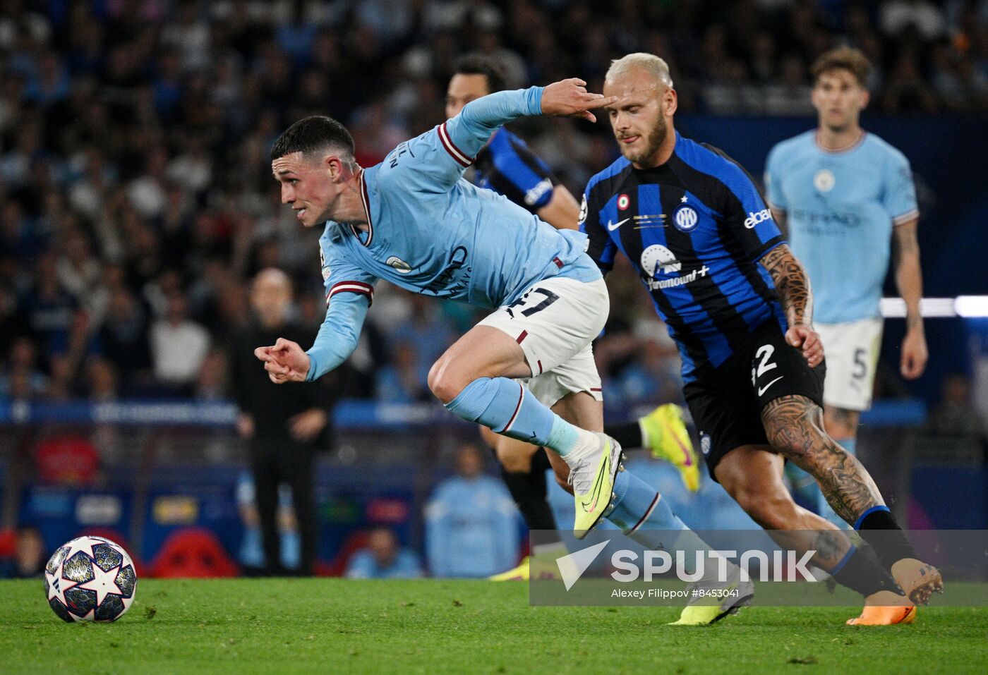 Turkey Soccer Champions League Manchester City - Inter