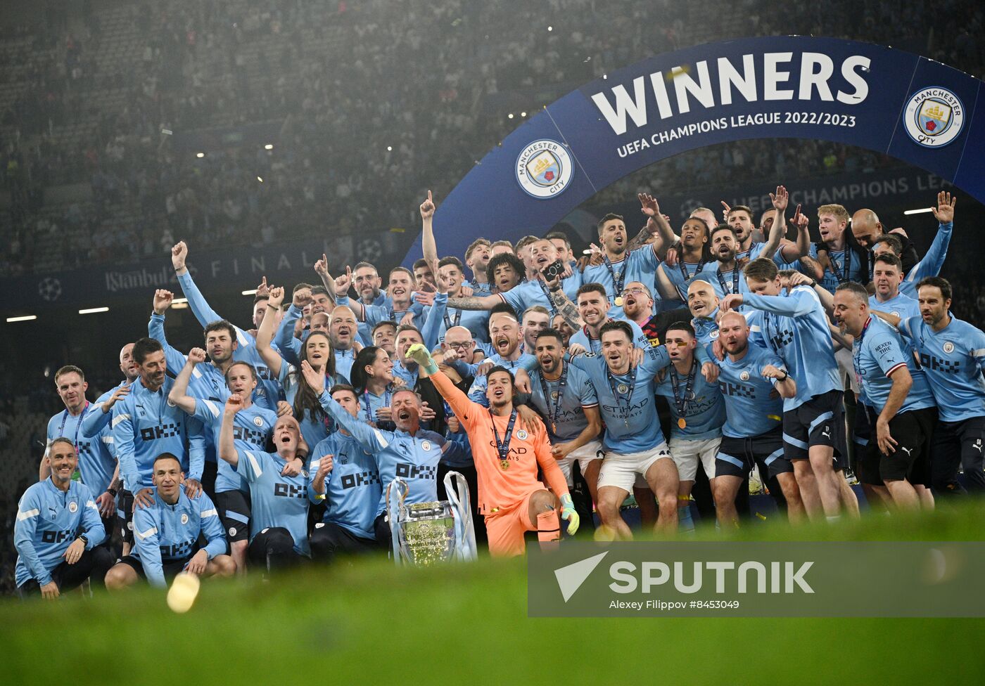 Turkey Soccer Champions League Manchester City - Inter