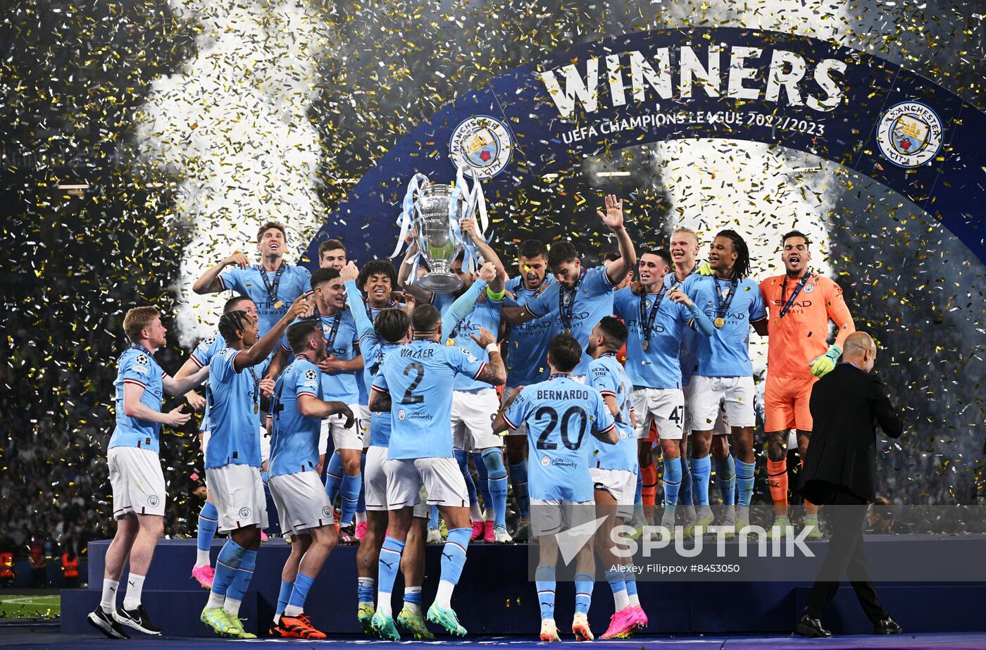 Turkey Soccer Champions League Manchester City - Inter