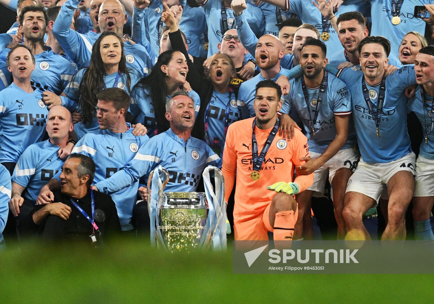 Turkey Soccer Champions League Manchester City - Inter