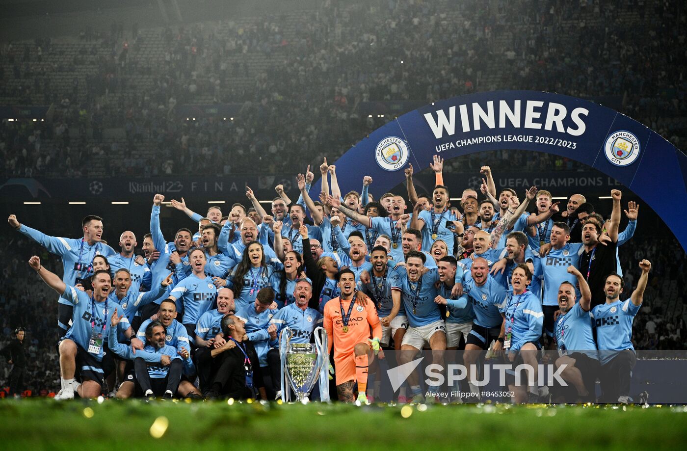 Turkey Soccer Champions League Manchester City - Inter