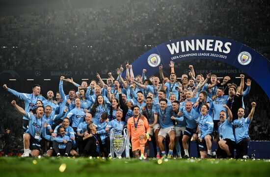 Turkey Soccer Champions League Manchester City - Inter