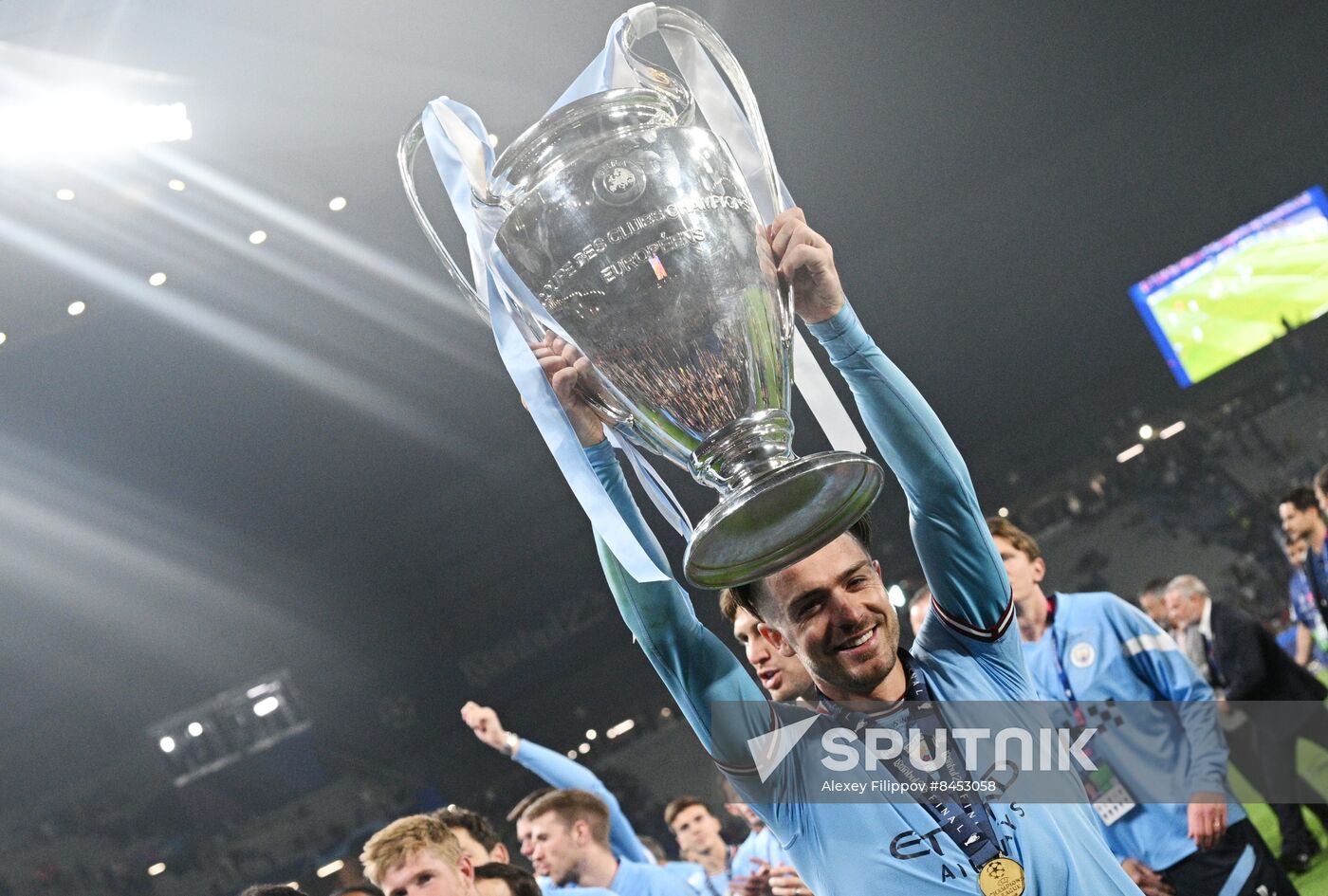 Turkey Soccer Champions League Manchester City - Inter