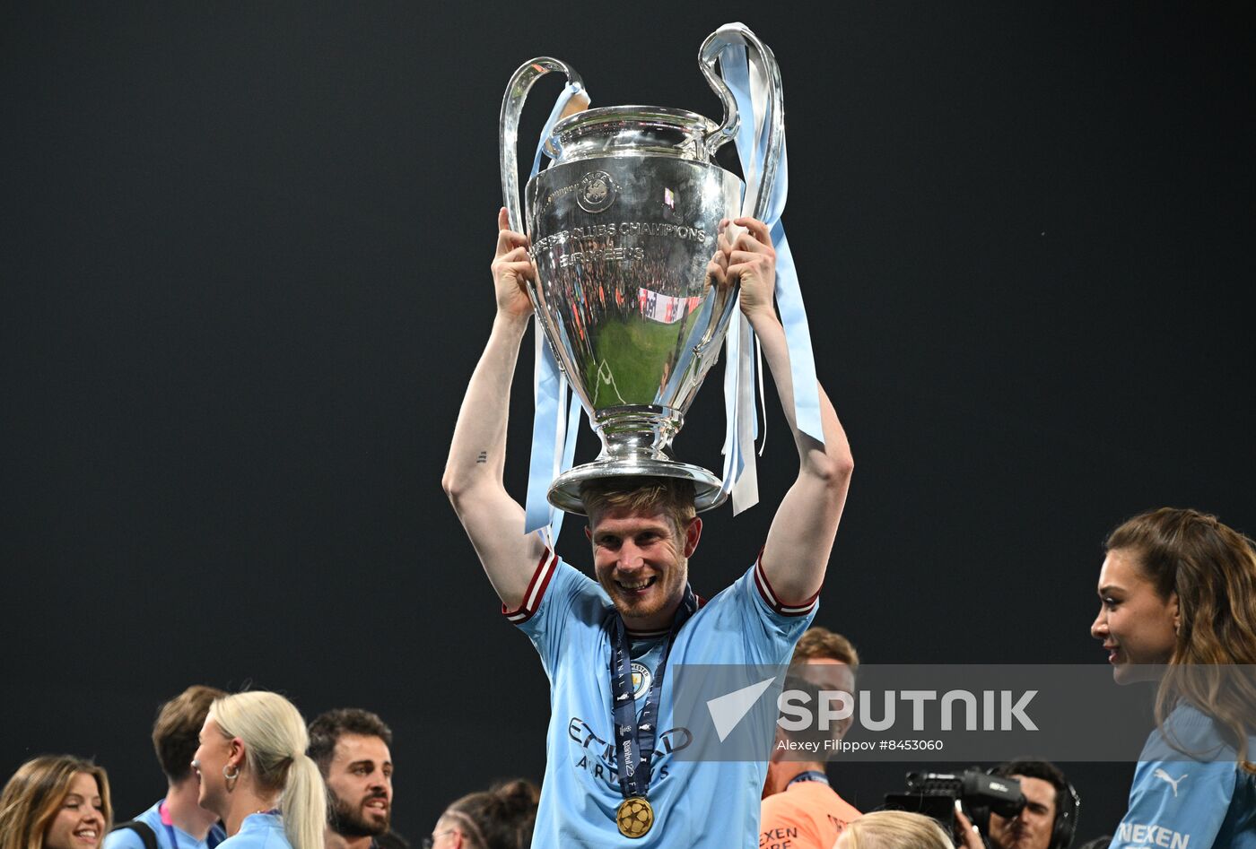 Turkey Soccer Champions League Manchester City - Inter