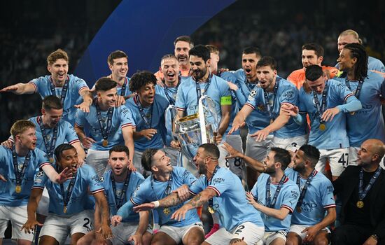 Turkey Soccer Champions League Manchester City - Inter