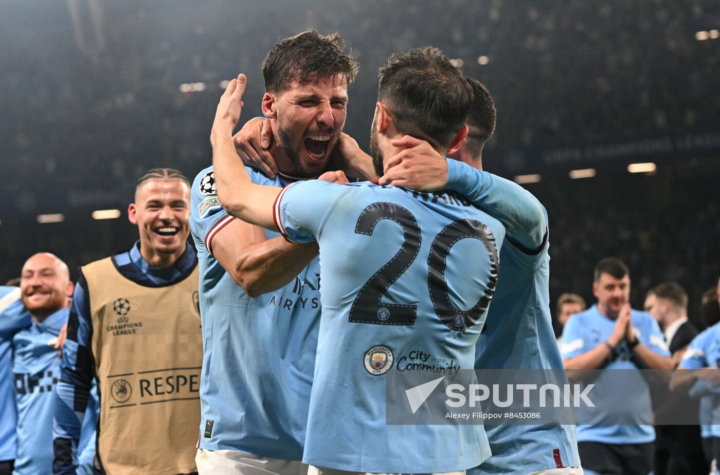 Turkey Soccer Champions League Manchester City - Inter