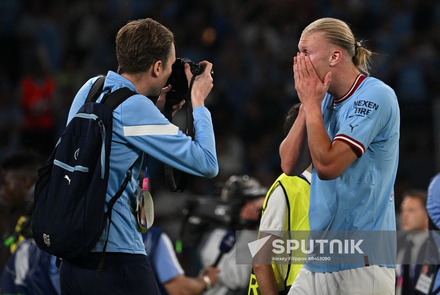 Turkey Soccer Champions League Manchester City - Inter