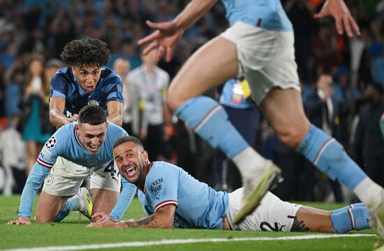 Turkey Soccer Champions League Manchester City - Inter