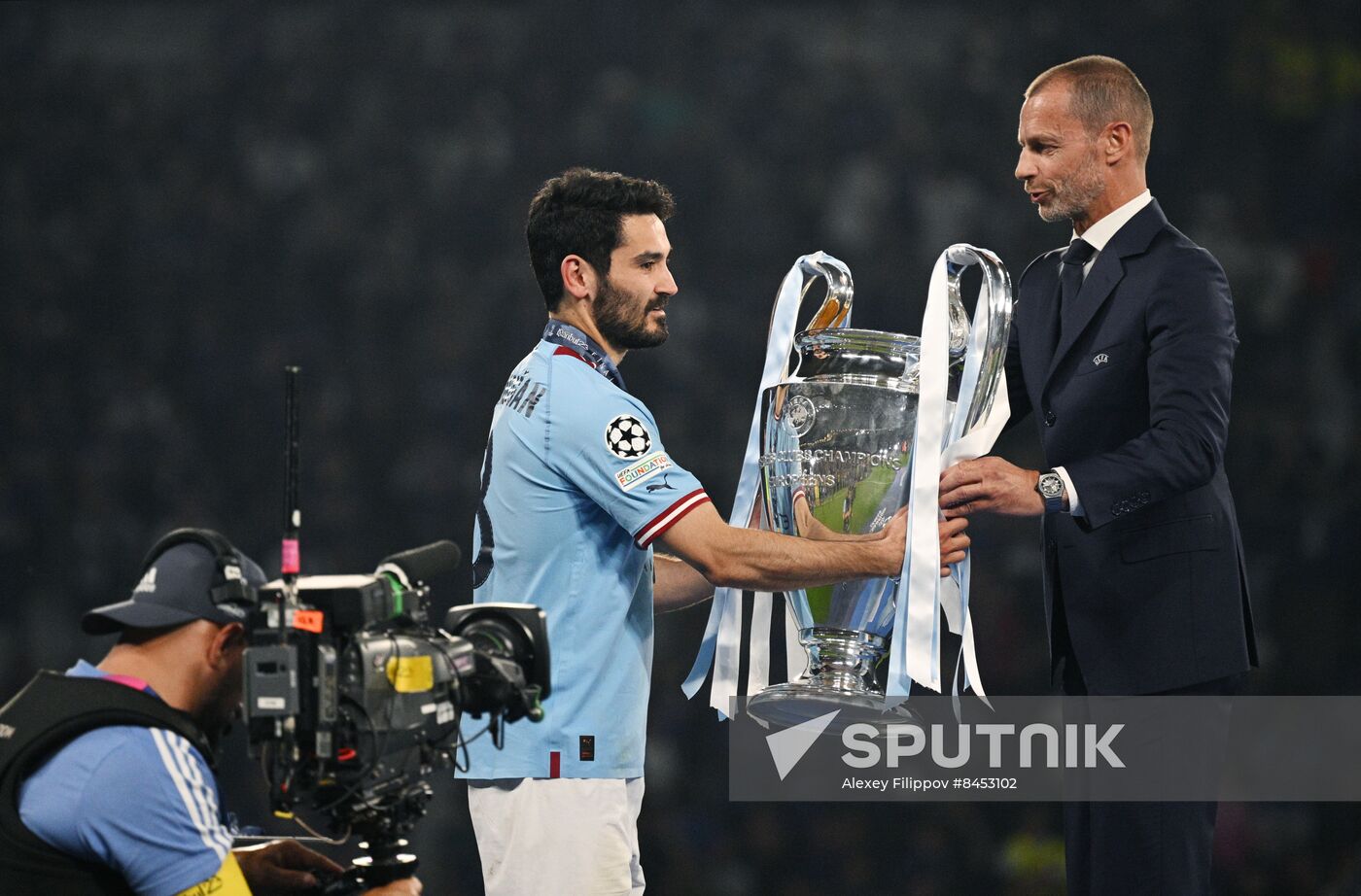 Turkey Soccer Champions League Manchester City - Inter