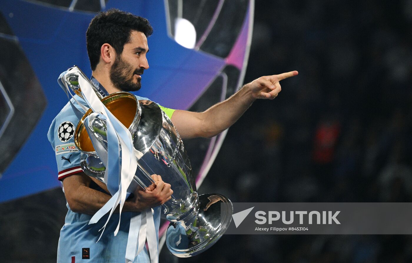 Turkey Soccer Champions League Manchester City - Inter