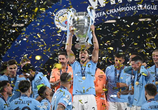 Turkey Soccer Champions League Manchester City - Inter