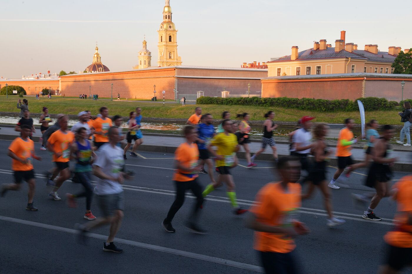 White Nights Marathon in St. Petersburg