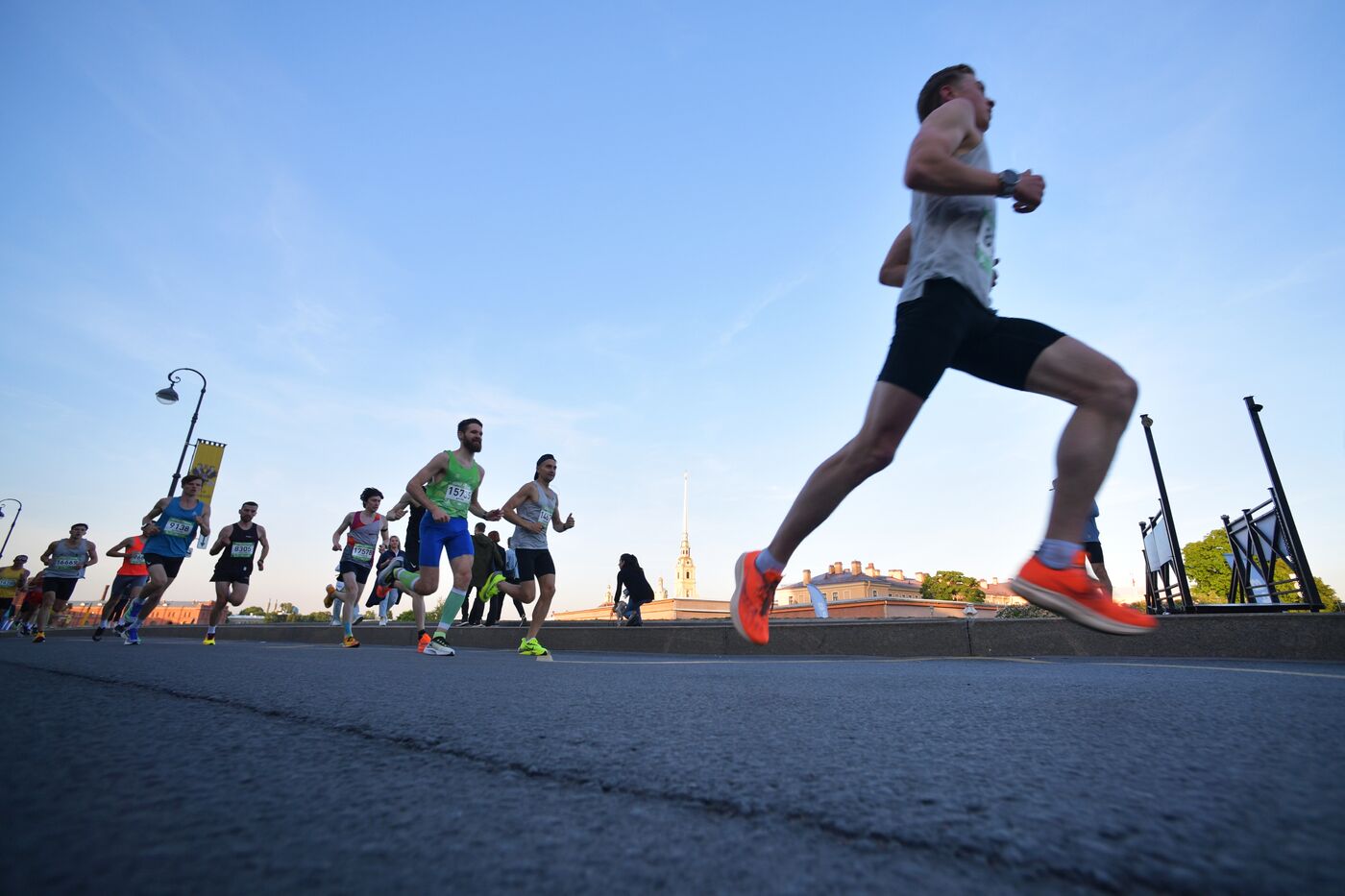 White Nights Marathon in St. Petersburg