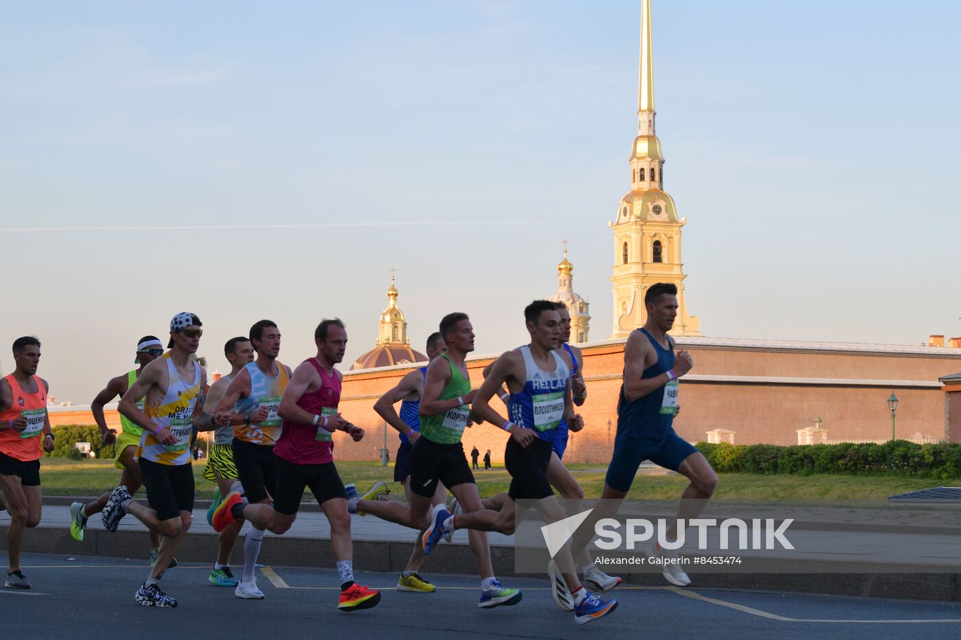 White Nights Marathon in St. Petersburg
