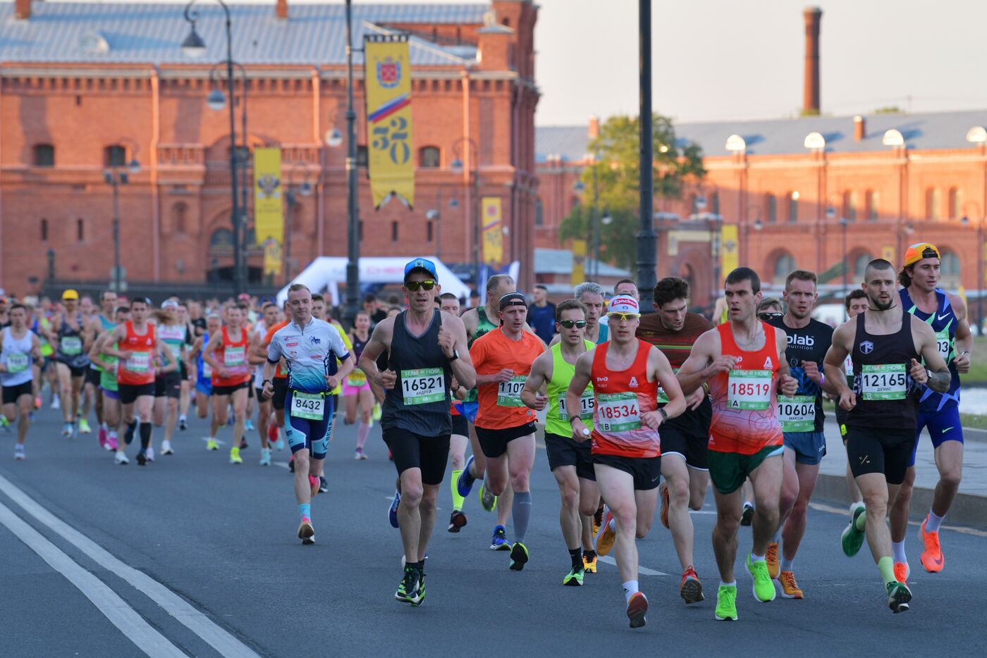 White Nights Marathon in St. Petersburg
